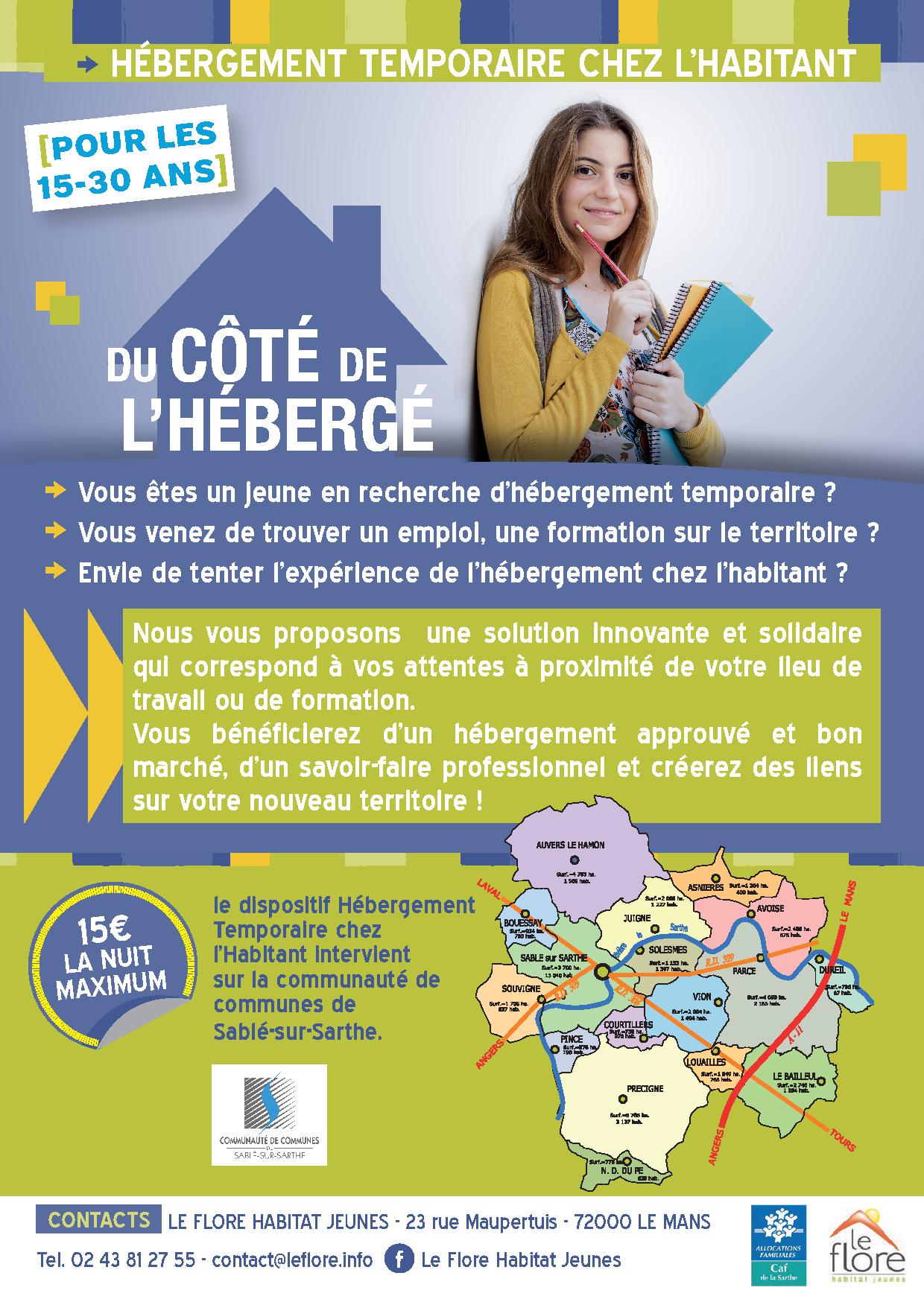 Hébergement Temporaire chez lHabitant-2 Hébergement Temporaire chez l